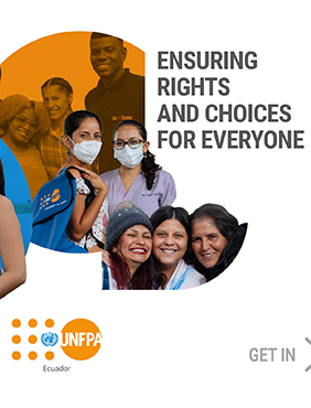 Brochure UNFPA Ecuador - Ensuring rights and choices for everyone
