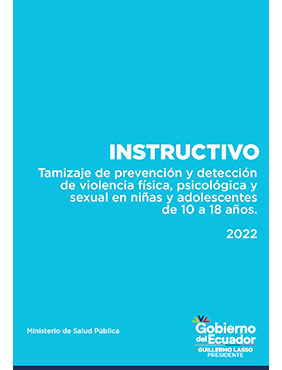 Instructivo de Tamizaje de prevención y detección de violencia física, psicológica y sexual en niñas y adolescentes de 10 a 18 a