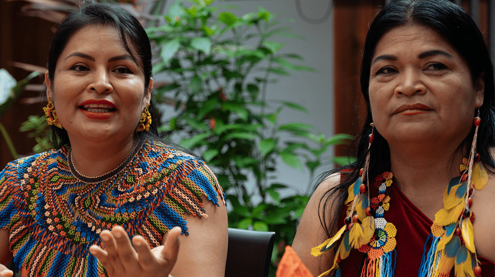 Mujeres indígenas de Morona Santiago 