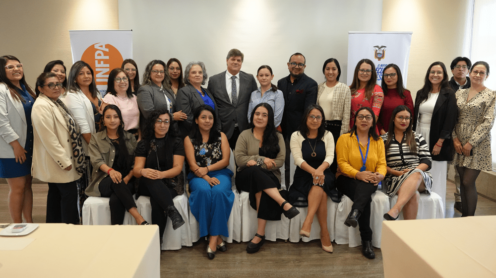 Equipos técnicos del Ministerio de Salud, Ministerio de Educación, UNFPA Ecuador y UNFPA Latinoamérica y el Caribe