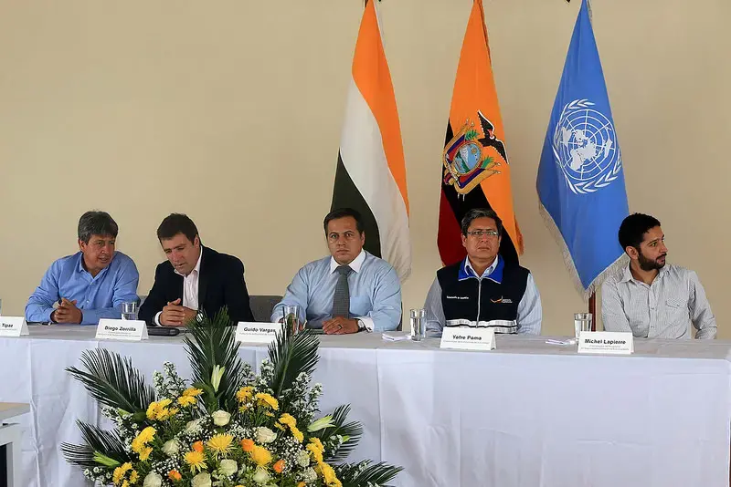 Senplades y Naciones Unidas presentaron programa de Seguridad Humana para la frontera norte en Nueva Loja