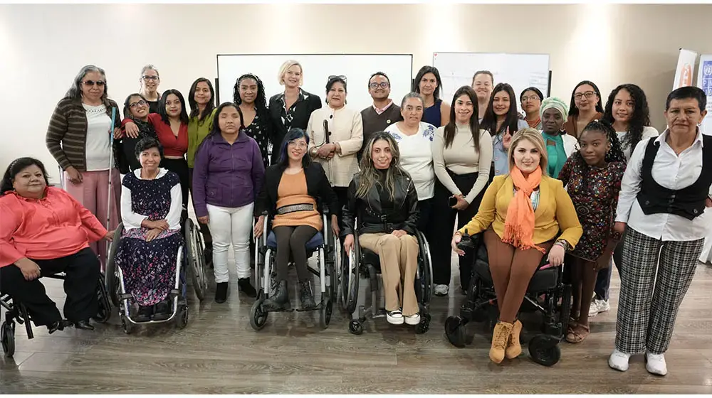 El UNFPA y el PNUD promueven el empoderamiento y liderazgo de las mujeres con discapacidad en Ecuador