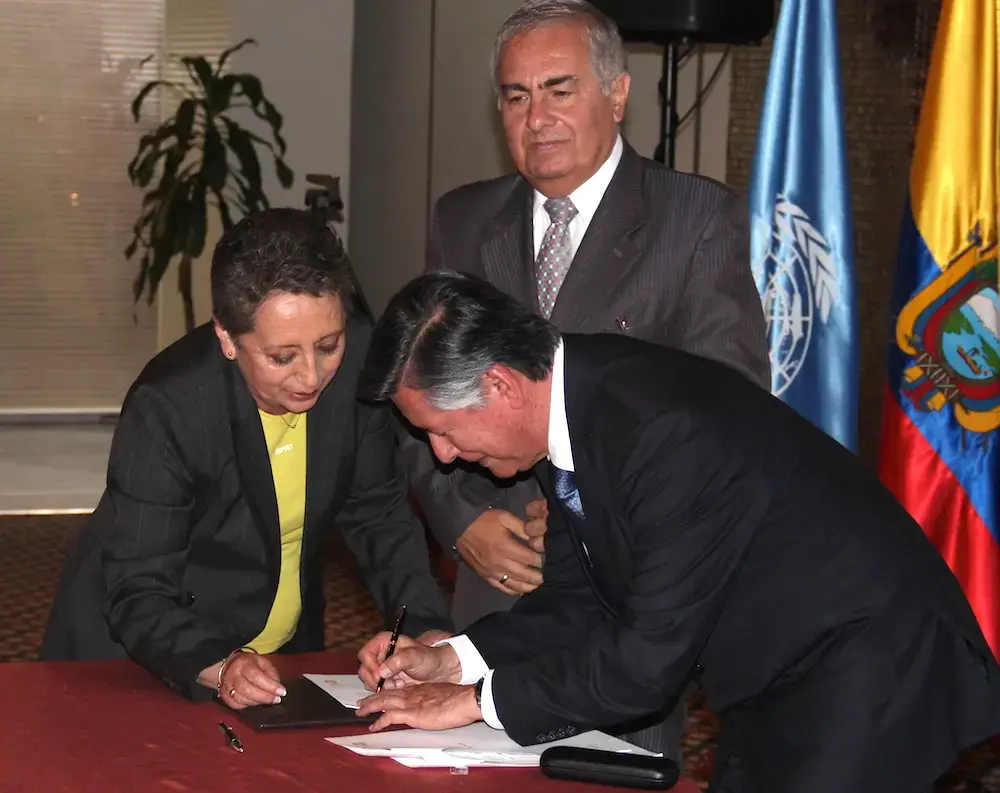 Universidades del Ecuador y Naciones Unidas firman acuerdo de cooperación por la Salud del país