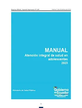 Manual de Atención integral en salud en adolescentes 2023